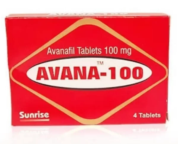 Avana 100Mg tablets