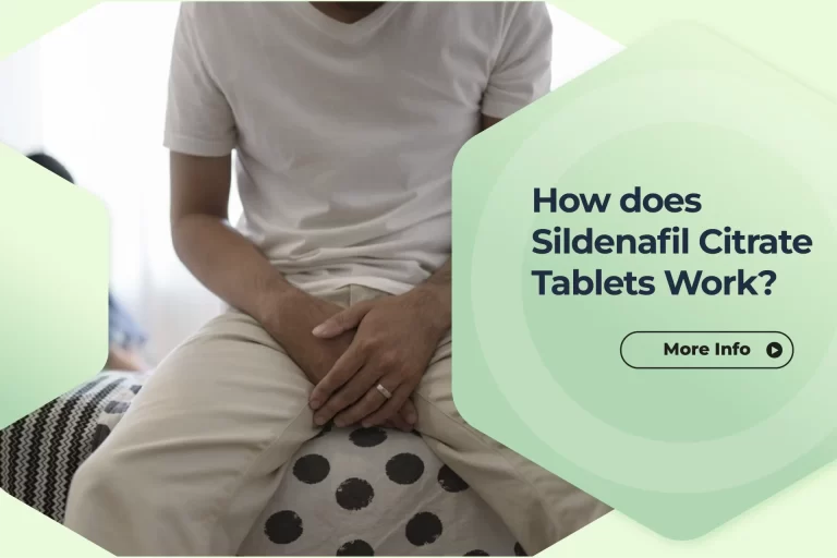 How Does Sildenafil Citrate Tablet Work