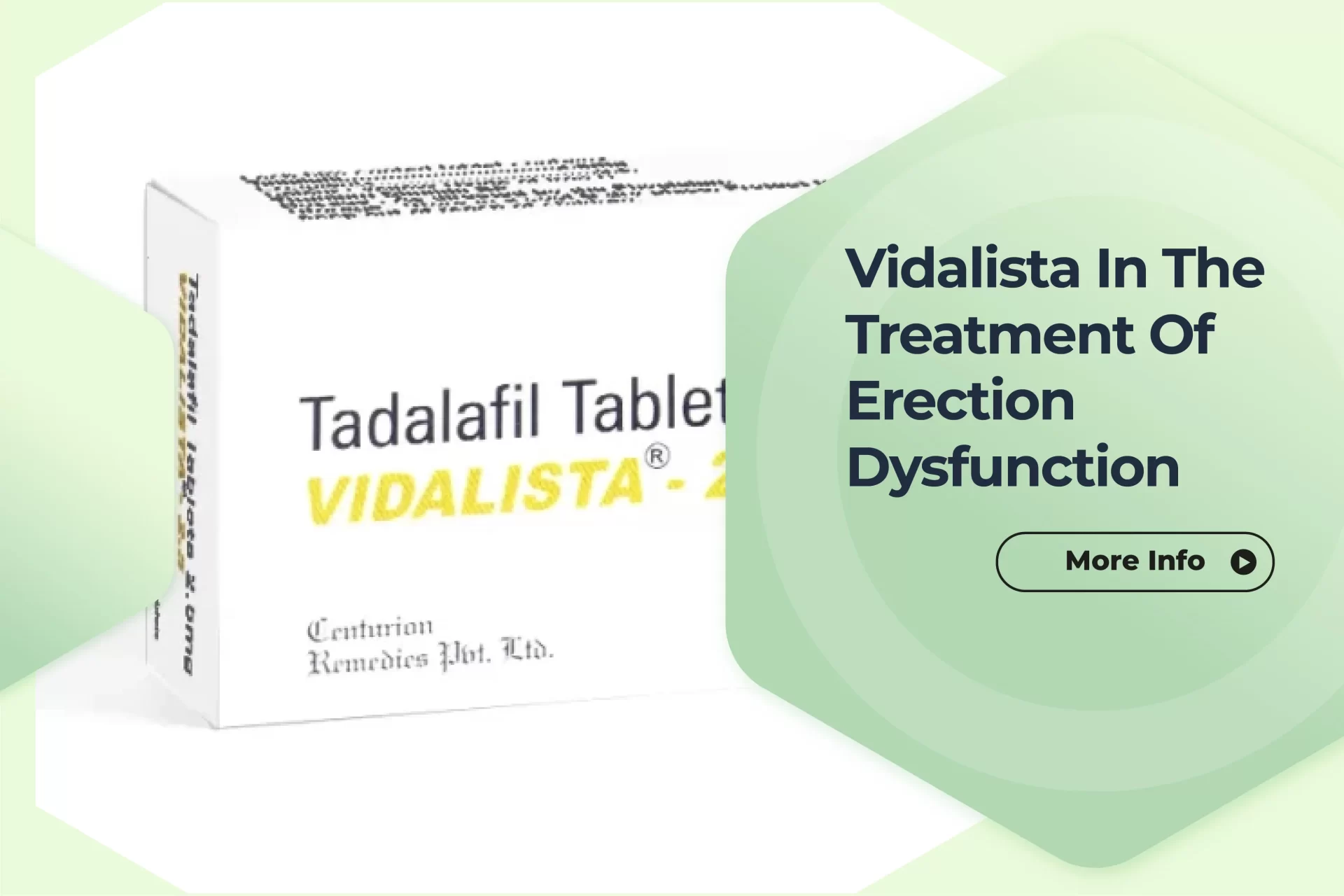 Vidalista in the Treatment of Erection Dysfunction