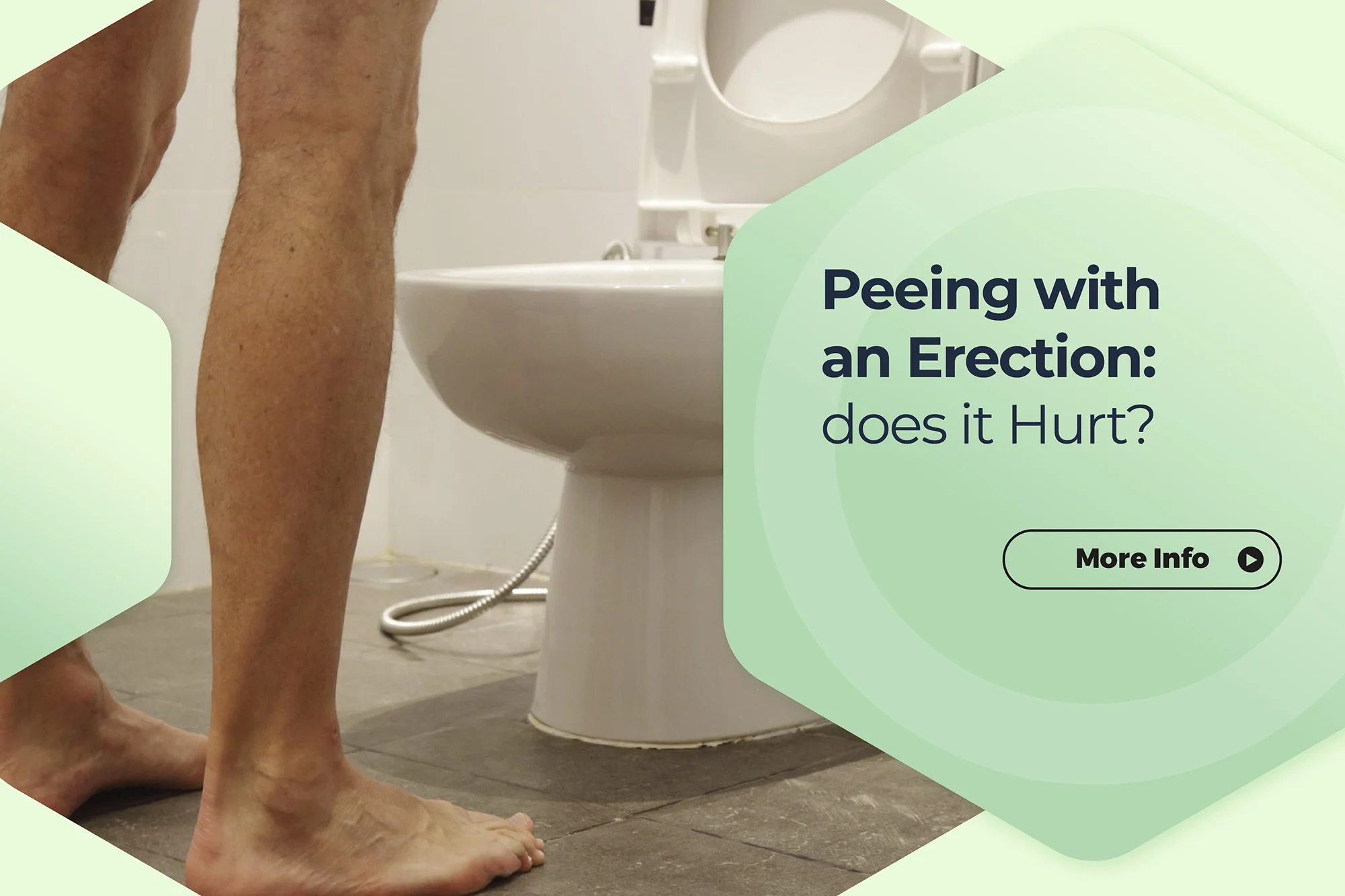 Peeing with an Erection