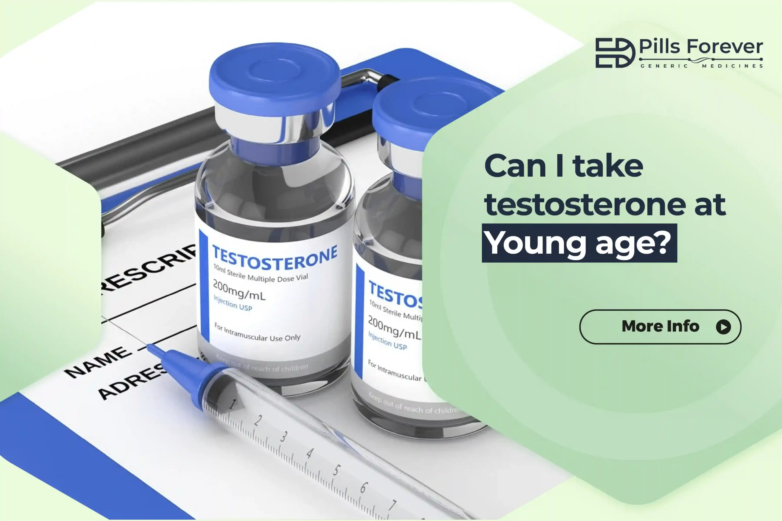 Can I take testosterone at Young age