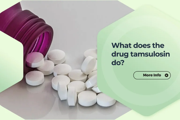 What does the drug tamsulosin do