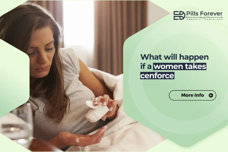 What will Happen if a women take Cenforce