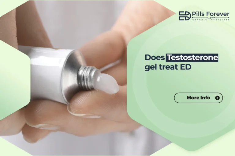 Does testosterone gel treat ED