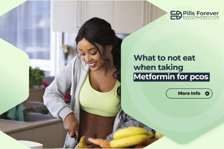what to not eat when taking metformin pcos