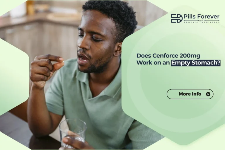 Does Cenforce 200 mg Work on an Empty Stomach
