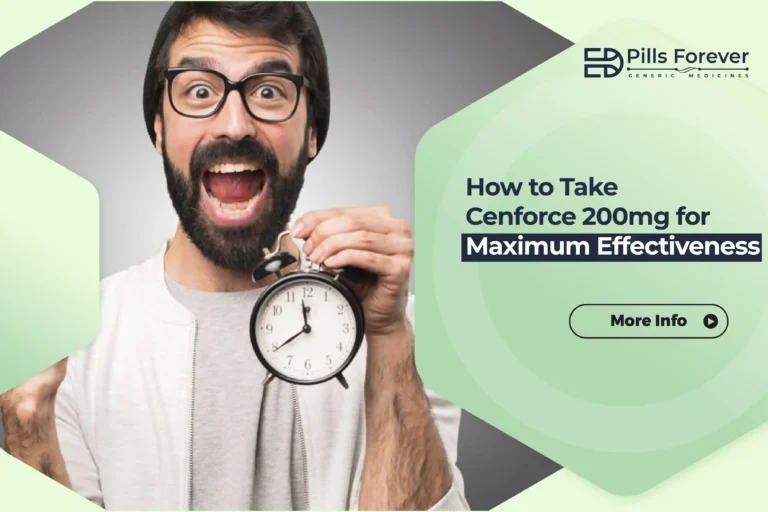 How to Take Cenforce 200 mg for Maximum Effectiveness