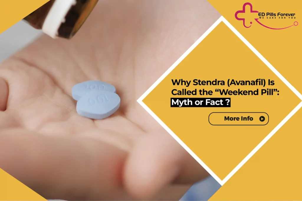 Why Stendra Avanafil Is Called the Weekend Pill Myth or Fact 1 1 scaled 1