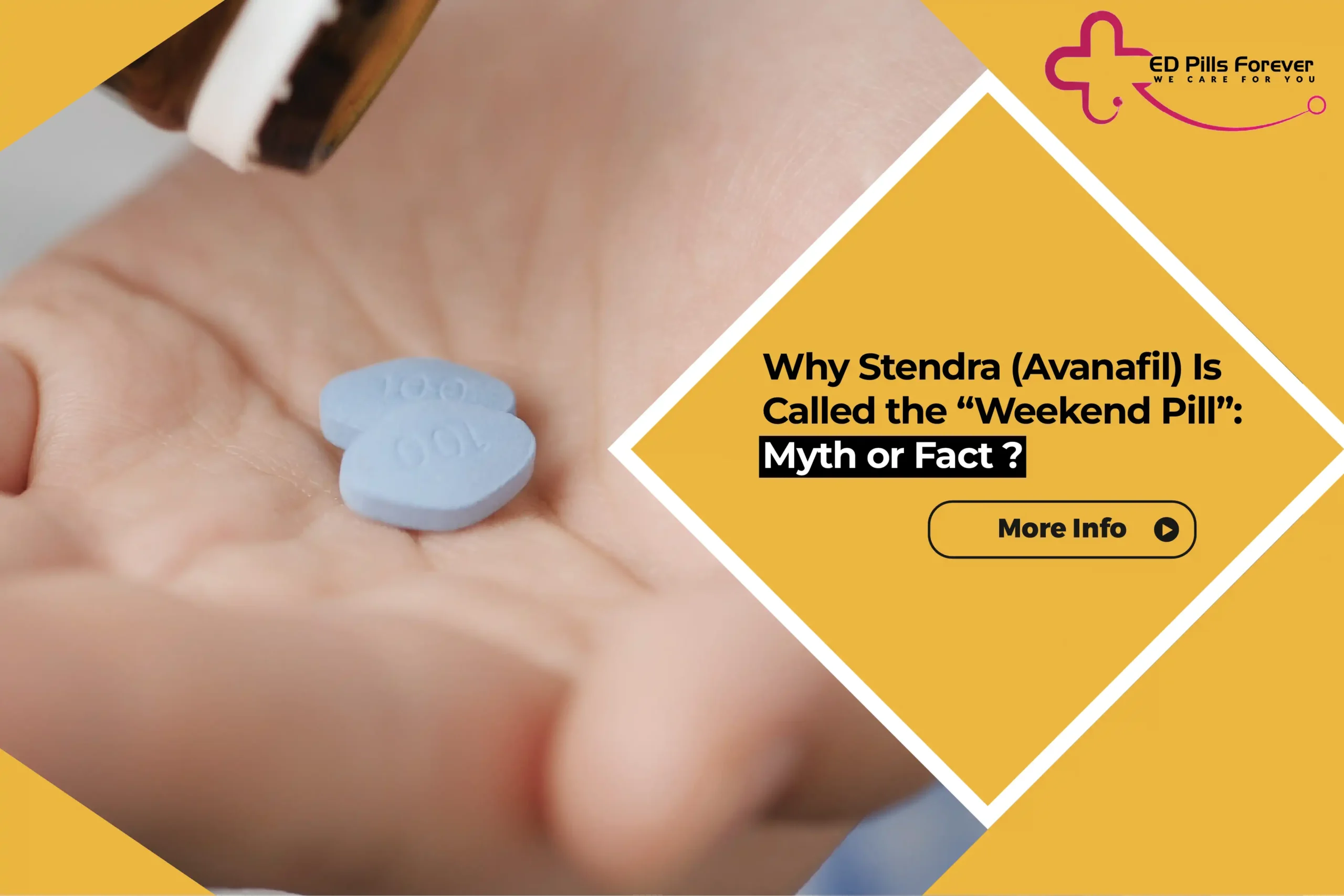 Why Stendra Avanafil Is Called the Weekend Pill Myth or Fact 1 1 scaled 1