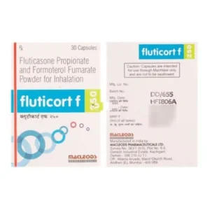 Fluticort F 6 Mcg + 250 Mcg Inhaler