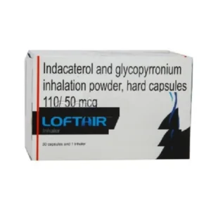 Loftair Inhaler 100 Mcg + 50 Mcg