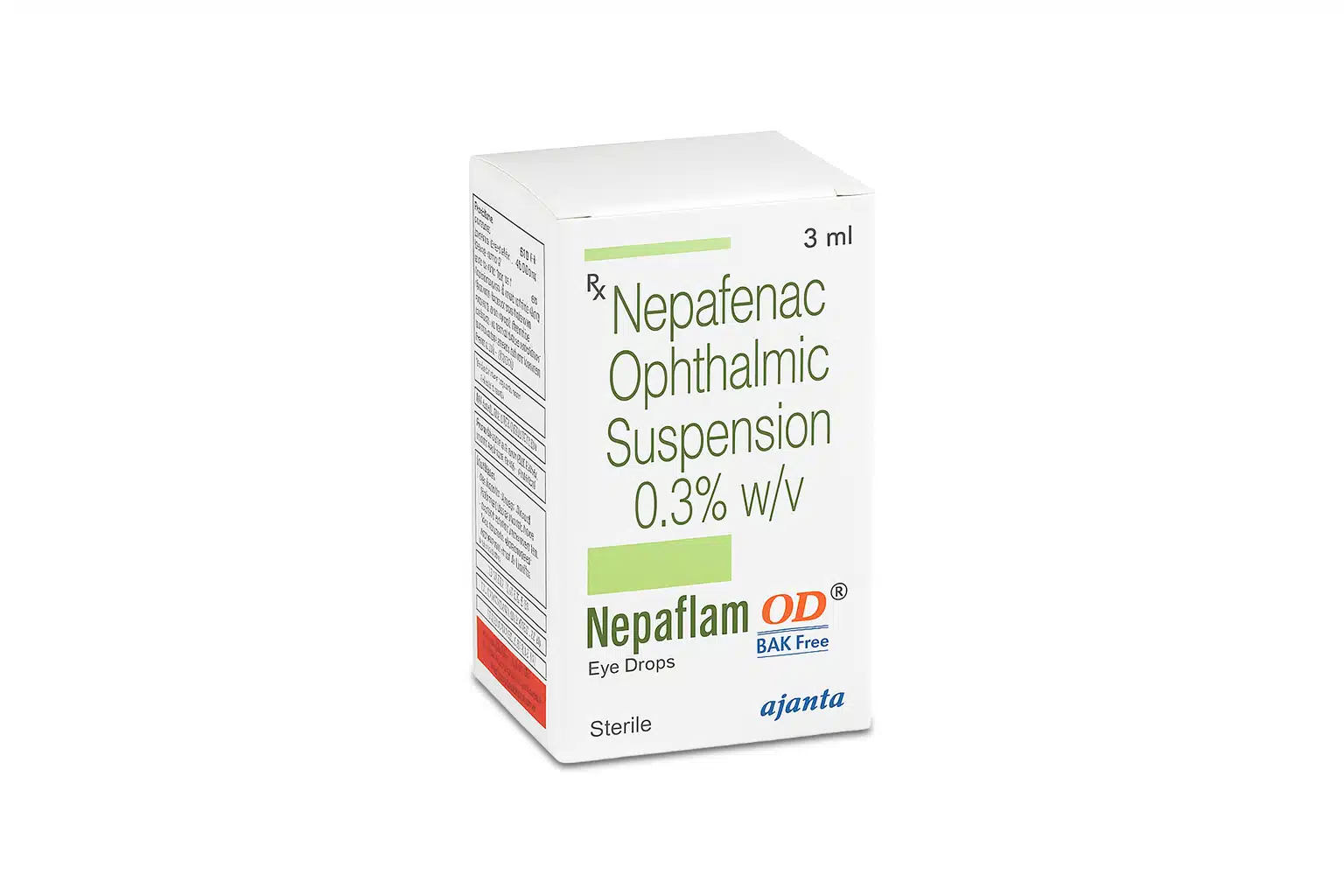 but Nepaflam OD 3 ml in USA and EU
