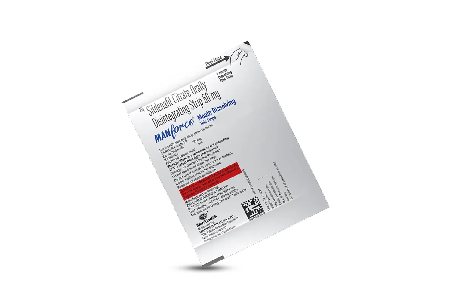 Manforce Mouth Dissolving Thin Strips - Image 2