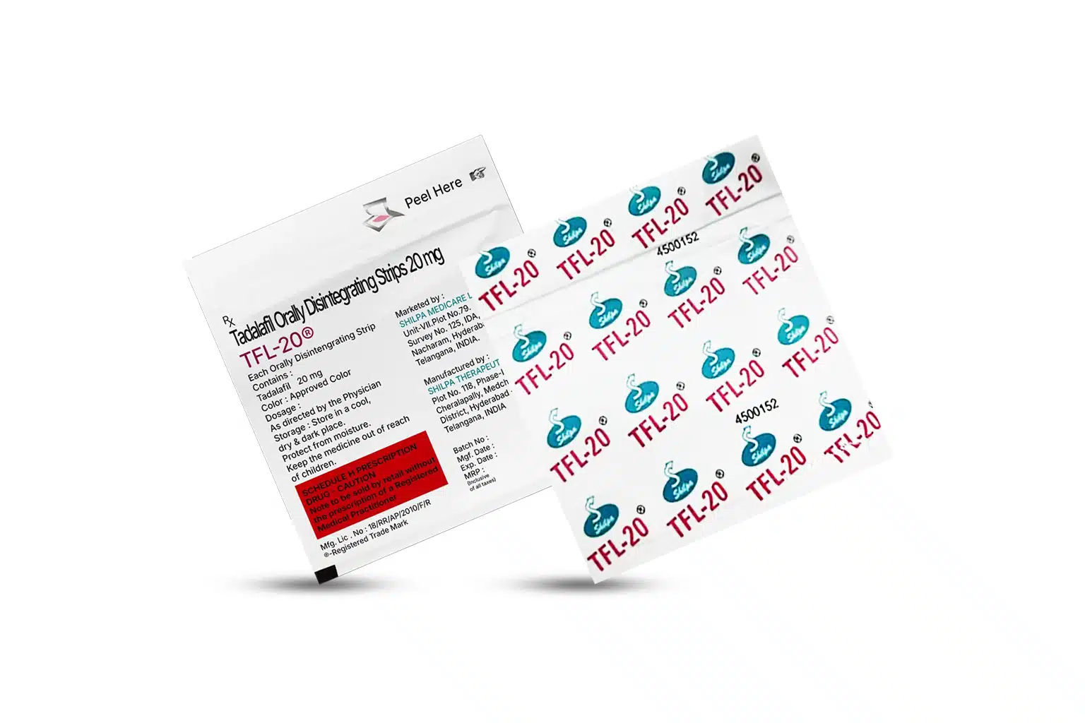 TFL 20 mg Disintegrating Strip - Image 2