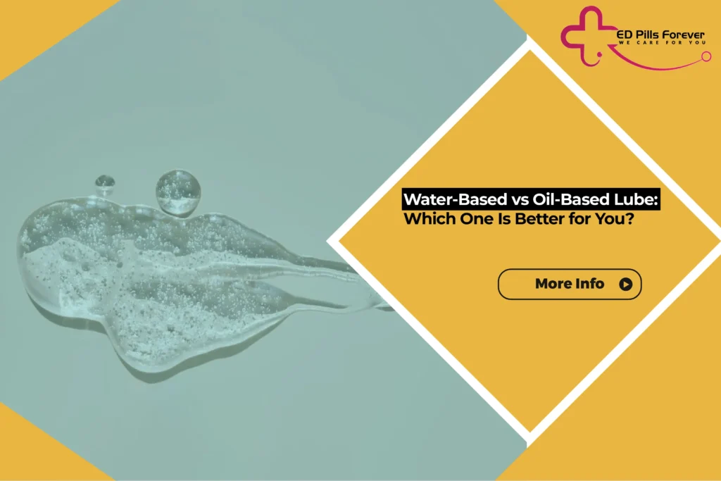 Banner on water- vs oil-based lube.