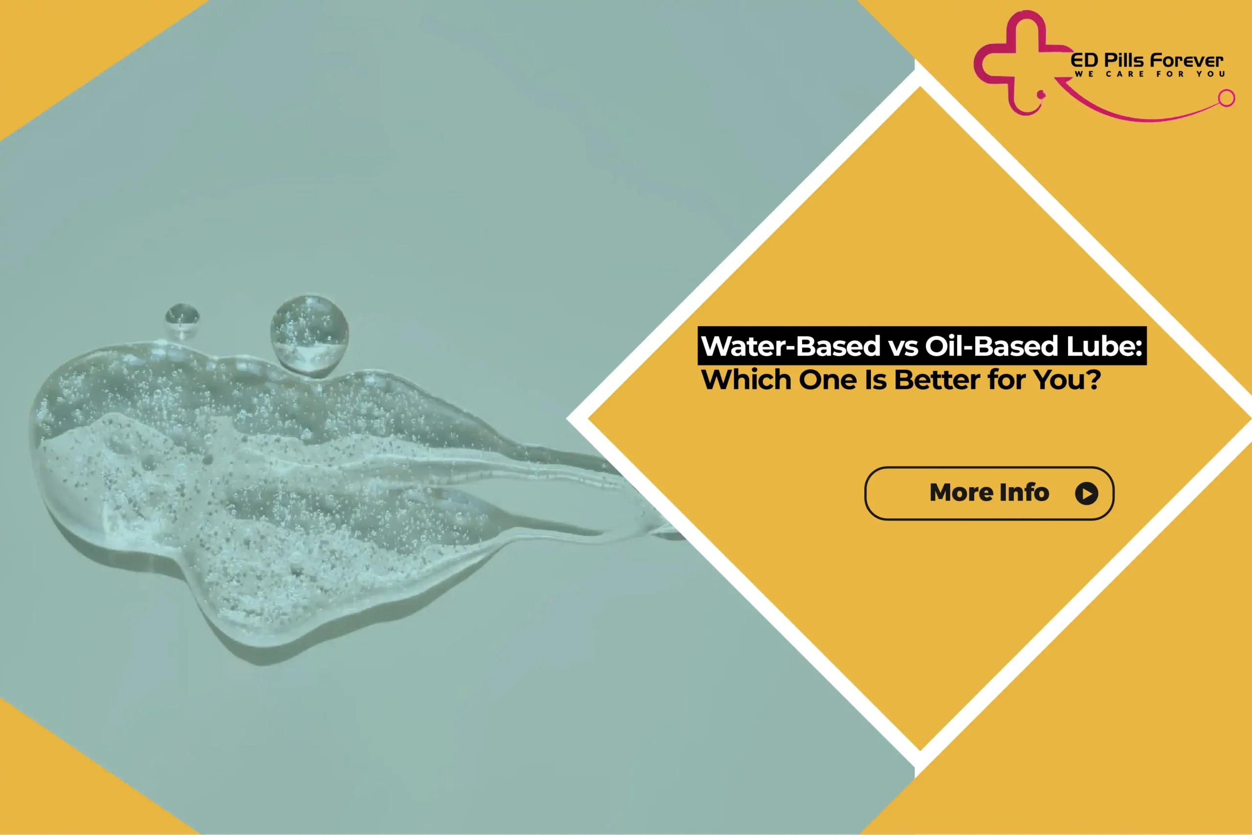 Banner on water- vs oil-based lube.