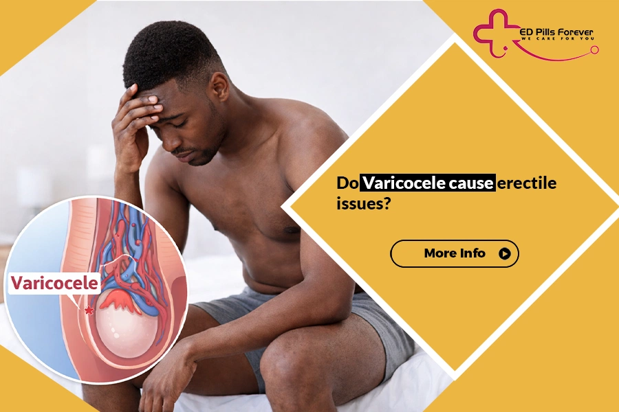 Varicocele causing erectile dysfunction in men