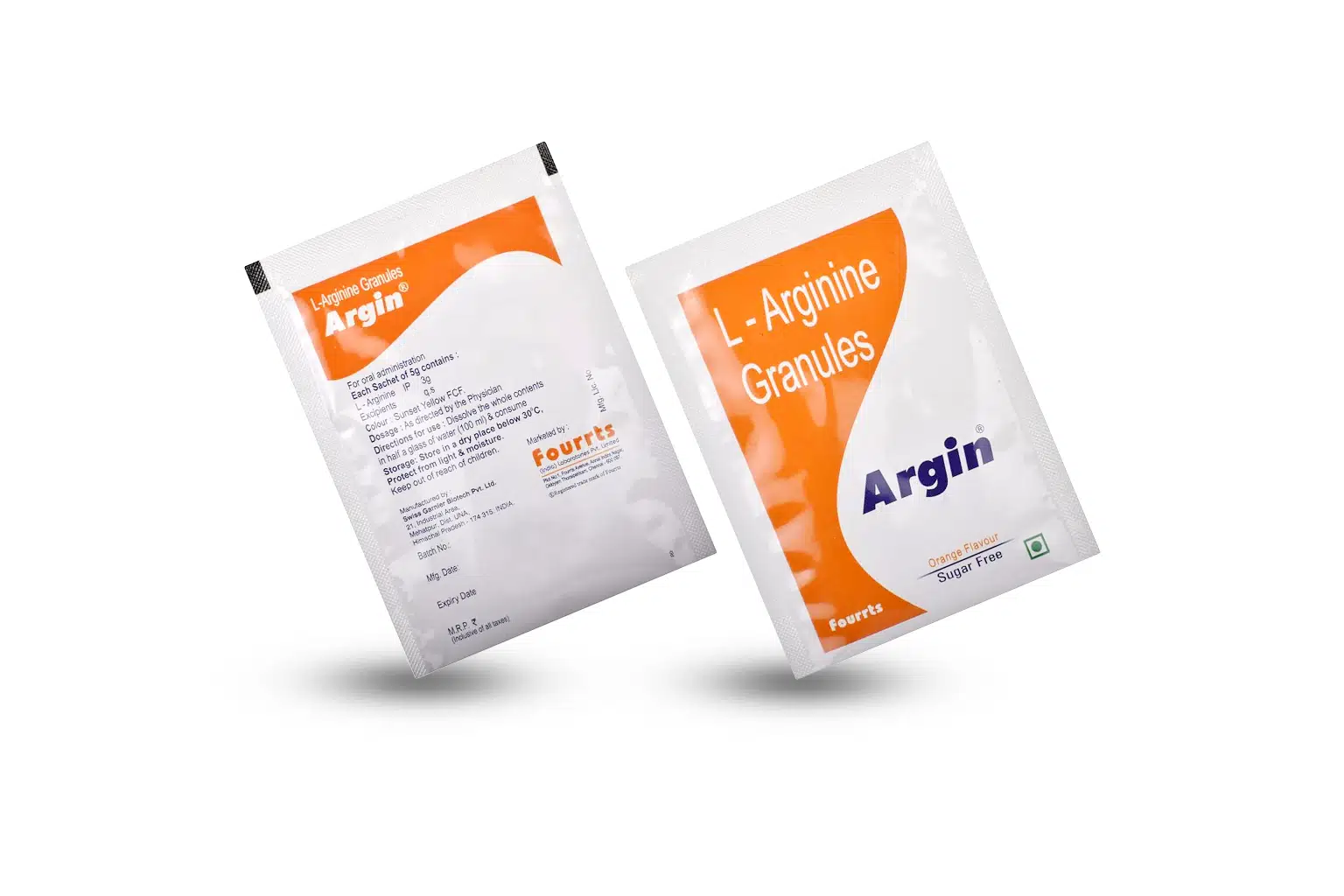 Argin Sachet Orange Sugar Free - Image 2