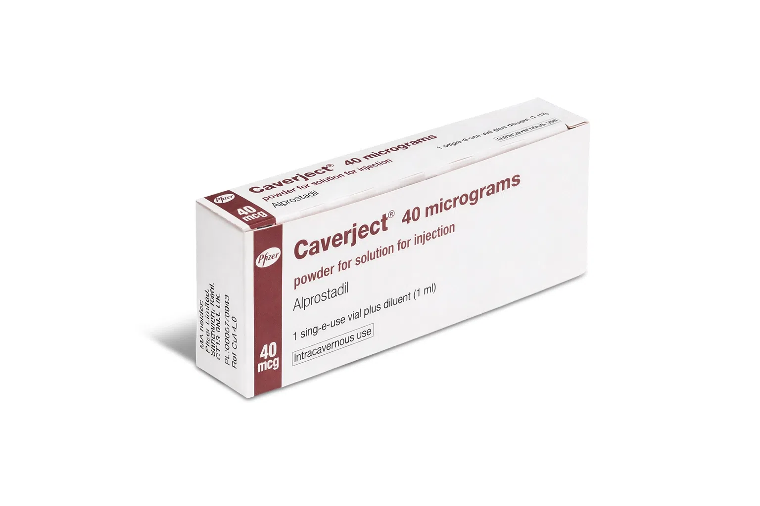 Buy Caverject 40 mcg injection online in USA
