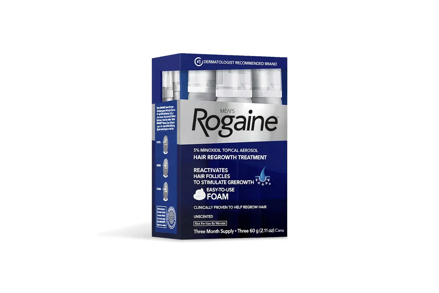 Rogaine Mens Hair Regrowth Treatment Foam 1 copy