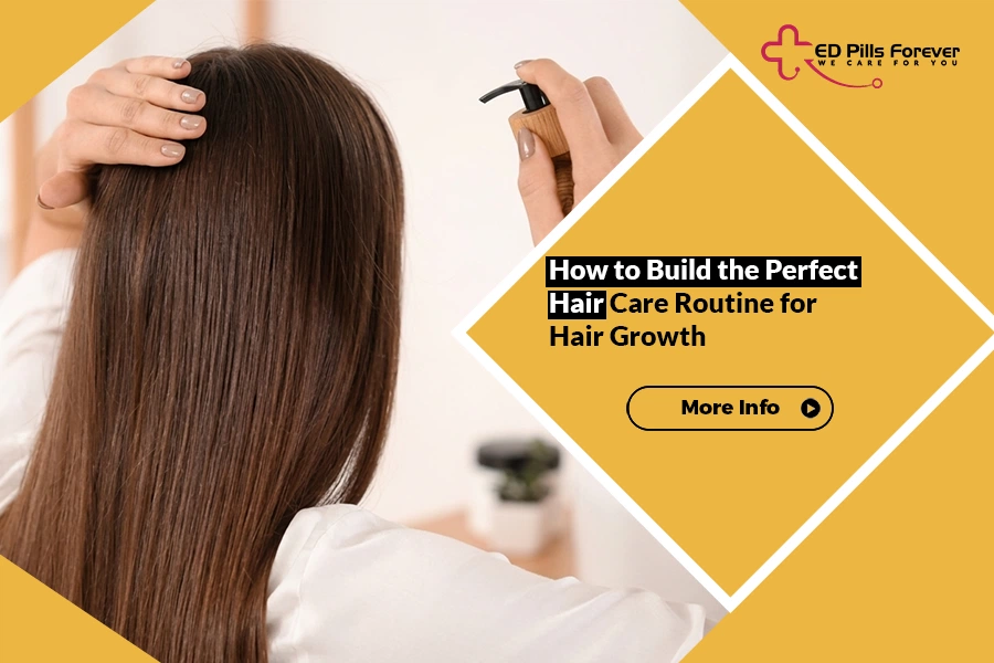 Hair care routine for healthy hair growth