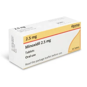 Minoxidil 2.5mg 30 tablets