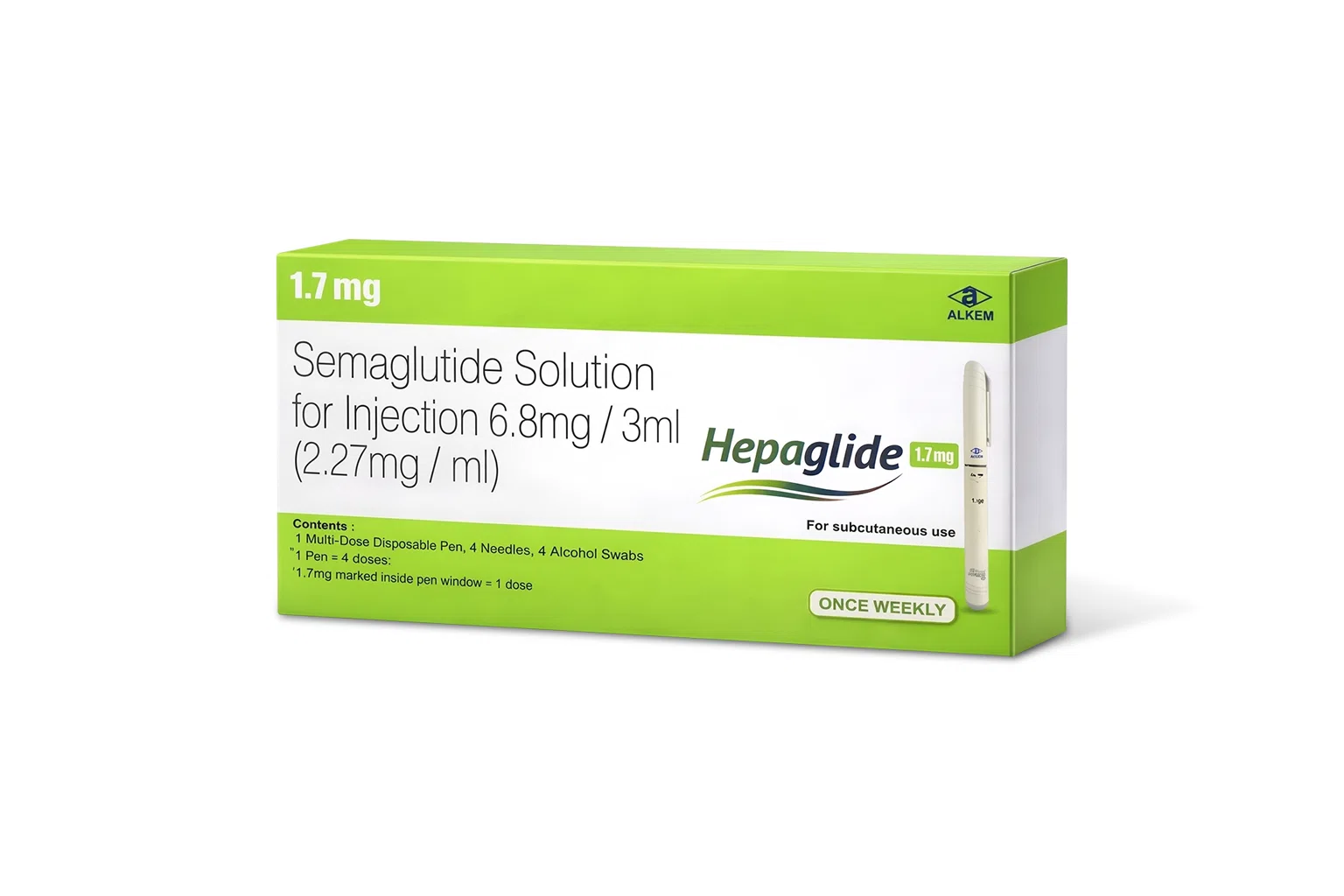 Hepaglide 1.7mg Injection
