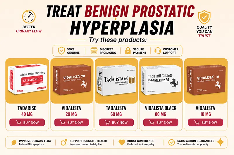 Treat Benign Prostatic Hyperplasia