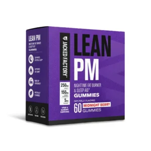 Jacked Factory Lean PM Weight Loss Gummies with Melatonin & Ashwagandha