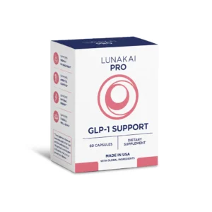 Lunakai USA Made GLP-1 Supplement - Natural GLP 1 Support with Probiotics & Resveratrol