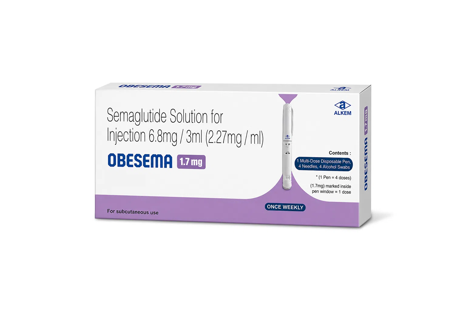 Obesema 1.7mg Injection