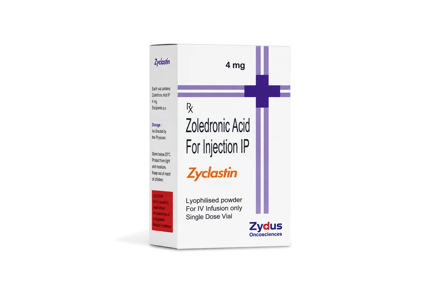 Zyclastin 4 Mg Injection