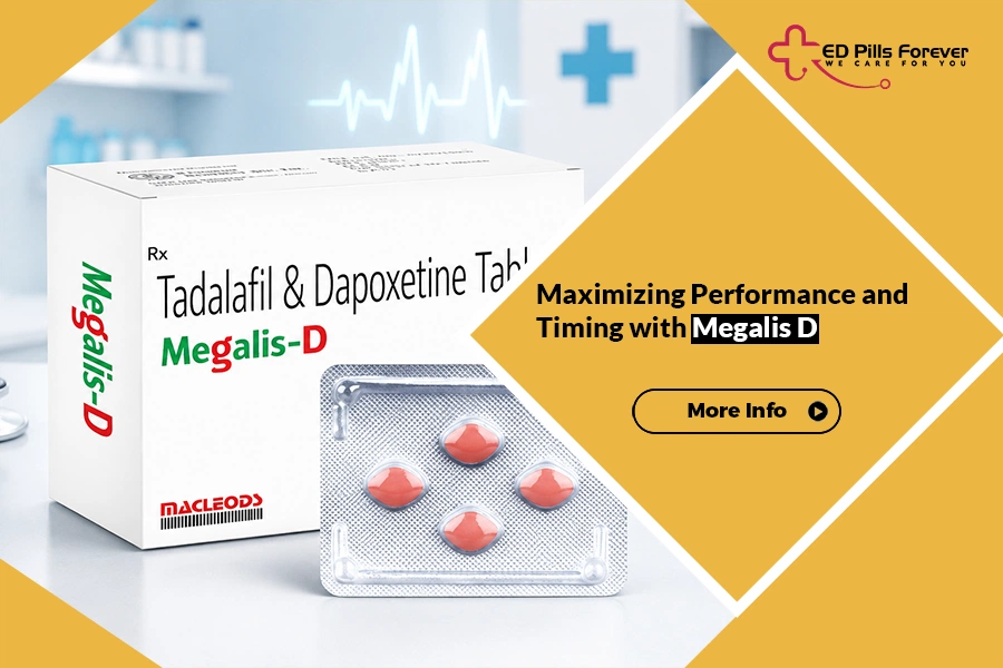 Megalis D tablets uses as a dual-action treatment