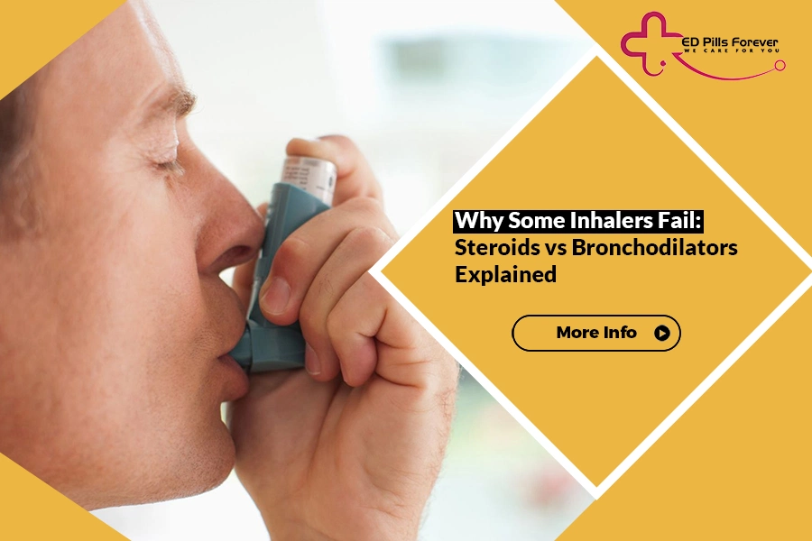 Why inhalers fail — steroids vs bronchodilators explained