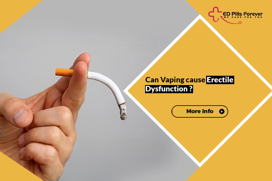 can vaping cause erectile dysfunction