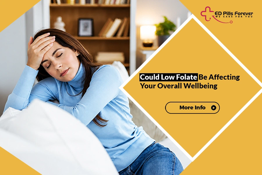 Woman experiencing tiredness and weakness due to Low Folate deficiency