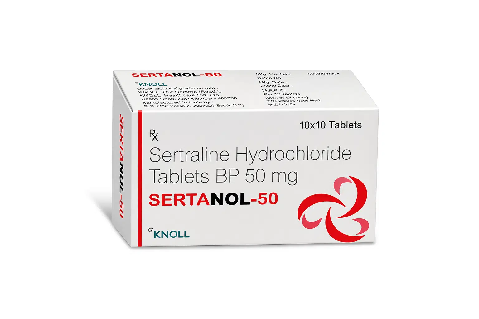 Sertanol 50 Mg