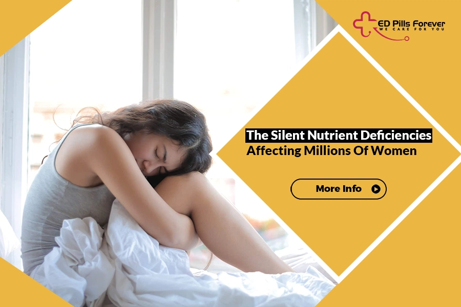Common nutrient deficiencies in women leading to weakness and exhaustion
