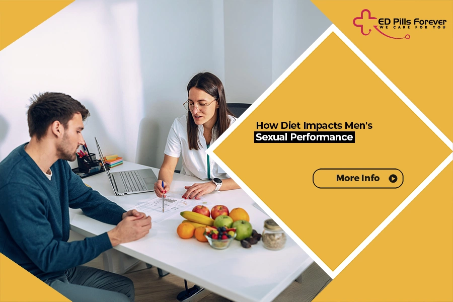 How Diet Impacts Sexual Performance through healthy eating and nutrition