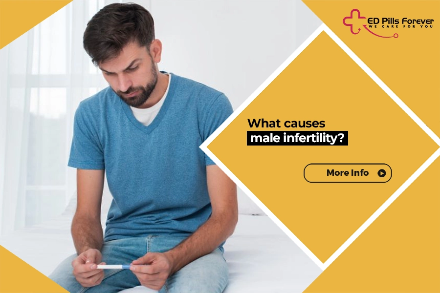 What causes male infertility