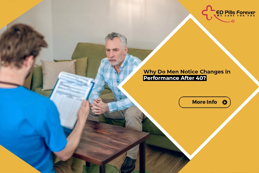 Men Notice Health Changes in Performance After 40?